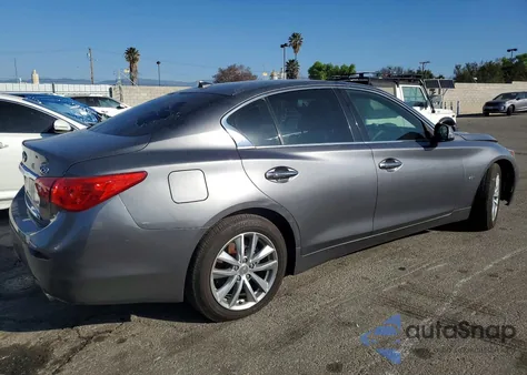 2016 Infiniti Q50 Base из США, поврежденный, VIN JN1CV7AP8GM202187